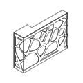 Lada recepcyjna LOG01P LOG01P Organic