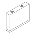 Lada recepcyjna  LOG14K Organic