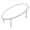 Conference table  CD SKE02 Duo-C