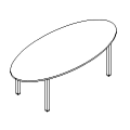 Conference table  UD SKE02 Duo-U