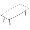 Conference table  AD SKB02 Duo-A