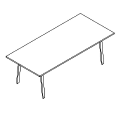 Conference table  AD SKP02 Duo-A