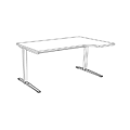 Desk Prawe LDS N14 Duo-L