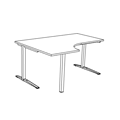 Desk Lewe LDS N22 Duo-L