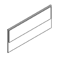 Partition wall - tapicerowany dwustronnie - DPD 01 Duo-P