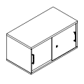 Schrank - nadstawka 1OH jednostronna - DU1P1 UT Kleiderschrank Duo Dekor