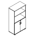 Schrank - szaforegał - DU1D2 R2 Kleiderschrank Duo Dekor