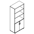 Schrank - szaforegał - DU1D2 R3 Kleiderschrank Duo Dekor