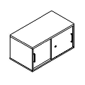 Schrank - nadstawka na kontener jednostronna - K1P1 18 UD UT Type-O