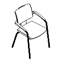Krzesło dostawne  Xenon 20H Xenon