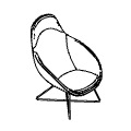 Visitor chair VIENI VE 293 UMM