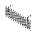 Modesty panel Otwory okrągłe BB-3 Vega 