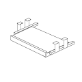 Półka pod klawiaturę  PU-3 Flex