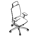 Revolving chair  Xenon Net 110STL Xenon Net