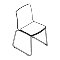 Visitor chair  Com K22V Com