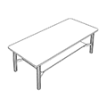 Sofa biurowa Stolik ST stolik Link