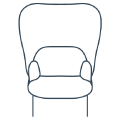 Armchair  MF1D Mesh