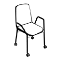 Krzesło dostawne  UKP3K Ulti
