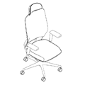 Revolving chair  ML 103 Milla