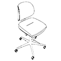 Revolving chair  LF 102 Lift