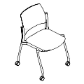 Krzesło dostawne  KY 261 1M Kyos