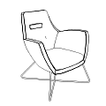 Revolving chair  UM 292 UMM