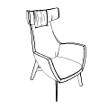 Armchair  UM W 703 Armchair