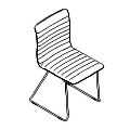 Krzesło dostawne Orte OT 271 4N 3D Orte