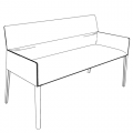 Office sofa Chic Air Chic B20HW Chic Air