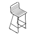 Krzesło dostawne Orte OT H 4N 3D Orte