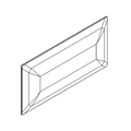 3D-Bedienfelder Panel scienny - prostokat maly HUSH-15-B Hush Pads