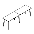 Table Wysoki - touch down - blaty pojedyncze TUH A233-X Tundra
