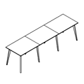 Table Wysoki - touch down - blaty pojedyncze TUH B341-X Tundra