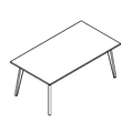 Conference table  TUN PA123-X Tundra