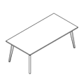 Conference table  TUN PA124-X Tundra