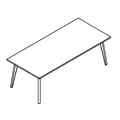 Conference table  TUN PA125-X Tundra