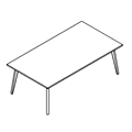 Conference table  TUN PB125-X Tundra