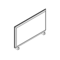 Partition wall Ekrany akustyczne wchodzace w swiatlo wyciecia scalloup 1 TUE C011-X Tundra