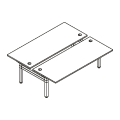 Desk with electrical height adjustment Bench z elektryczna regulacja wysokosci - skok 500 mm BOD520 Ogi Drive