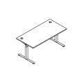 Desk with electrical height adjustment Proste z elektryczna regulacja  wysokosci - skok 650 mm BOD66 Ogi Drive