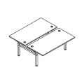 Desk with electrical height adjustment Bench z elektryczna  regulacja  wysokosci - skok 650 mm BOD616 Ogi Drive