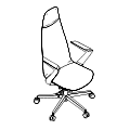 Revolving chair  LM 103 Lumi