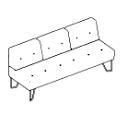 Sofa biurowa  UF 30111 U_floe