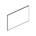 Addictional element for storage - panel tapicerowany naklejany na tył szafki - PTS 01 Duo-P