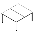 Schreibtisch - bench - PS-B2-203-0 P-Square