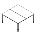 Schreibtisch - bench - PS-B2-204-1 P-Square
